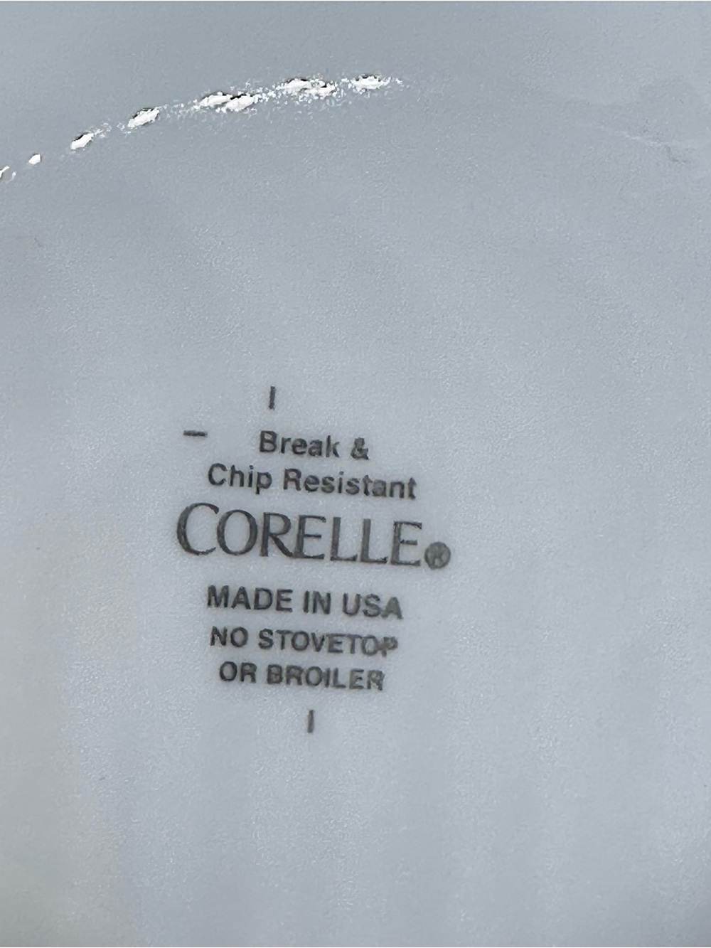 Set of 4 Corelle Vitrelle Classic Cafe Blue Soup Cereal Bowls w/ Stripes 6.25" - Picture 7 of 9